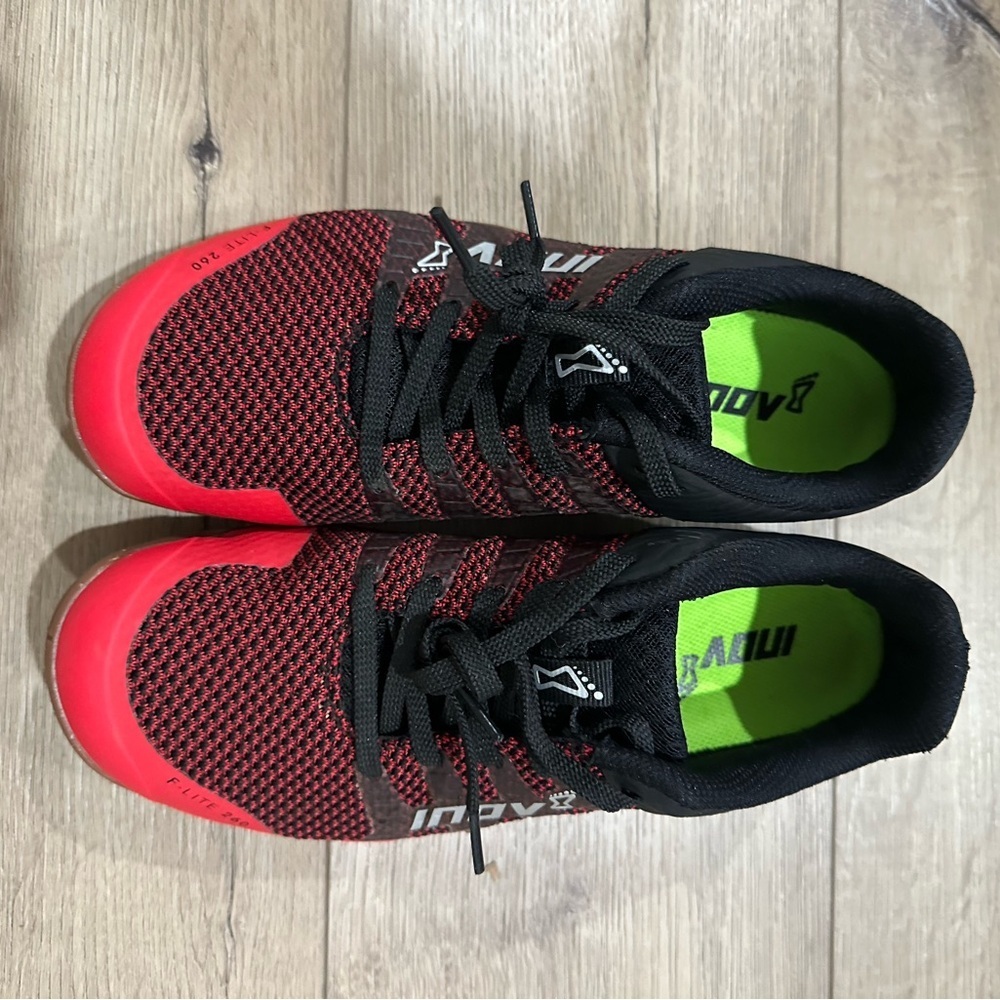 Inov8 INOV-8 Unisex Women’s 8 F-Lite 260 Knit, Red/Gum Training Shoe